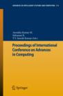Image for Proceedings of International Conference on Advances in Computing