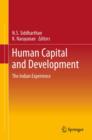 Image for Human capital and development: the Indian experience
