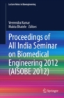 Image for Proceedings of All India Seminar on Biomedical Engineering 2012 (AISOBE 2012)