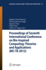 Image for Proceedings of Seventh International Conference on Bio-Inspired Computing: Theories and Applications (BIC-TA 2012): Volume 1