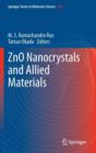 Image for ZnO Nanocrystals and Allied Materials