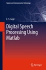 Image for Digital Speech Processing Using Matlab