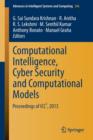 Image for Computational Intelligence, Cyber Security and Computational Models