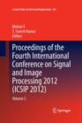 Image for Proceedings of the Fourth International Conference on Signal and Image Processing 2012 (ICSIP 2012)