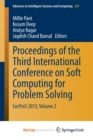 Image for Proceedings of the Third International Conference on Soft Computing for Problem Solving : SocProS 2013, Volume 2