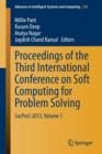 Image for Proceedings of the Third International Conference on Soft Computing for Problem Solving  : SocProS 2013Volume 1