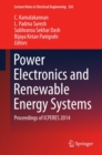Image for Power electronics and renewable energy systems: proceedings of ICPERES 2014