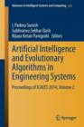 Image for Artificial Intelligence and Evolutionary Algorithms in Engineering Systems : Proceedings of ICAEES 2014, Volume 2