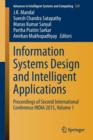 Image for Information Systems Design and Intelligent Applications  : proceedings of second international conference India 2015Volume 1