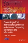 Image for Proceedings of 3rd International Conference on Advanced Computing, Networking and Informatics: ICACNI 2015, Volume 2