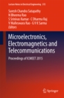 Image for Microelectronics, electromagnetics and telecommunications: proceedings of ICMEET 2015