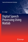 Image for Digital Speech Processing Using Matlab