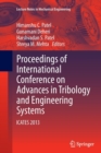 Image for Proceedings of International Conference on Advances in Tribology and Engineering Systems