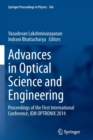 Image for Advances in Optical Science and Engineering : Proceedings of the First International Conference, IEM OPTRONIX 2014