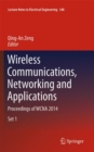 Image for Wireless Communications, Networking and Applications : Proceedings of WCNA 2014