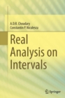 Image for Real Analysis on Intervals