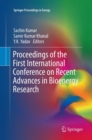 Image for Proceedings of the First International Conference on Recent Advances in Bioenergy Research