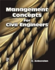 Image for Management Concepts for Civil Engineers