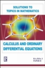 Image for Solutions to Calculus and Ordinary Differential Equations