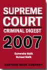 Image for Supreme Court Criminal Digest 2007