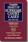 Image for Complete Digest of Supreme Court Cases: Since 1950 to Date v. 12