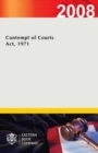 Image for Contempt of Courts Act, 1971