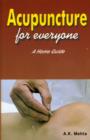 Image for Acupuncture for everyone  : a home guide