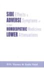 Image for Side Effects &amp; Adverse Symptoms of Homoeopathic Medicines in their Lower Attenuations