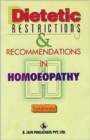 Image for Dietetic Restrictons and Recommendations in Homoeopathy