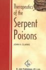 Image for Therapeutics of the Serpent Poisons
