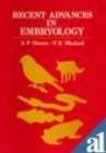Image for Recent Advances in Embryology