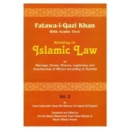 Image for Fatawa-E-Qazikahn : Relating to Islamic Law (Arabic-English)