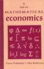 Image for A Text  on Mathematical Economics