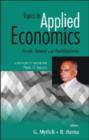 Image for Topics in Applied Economics (Tools, Issues and Institutes)
