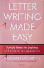 Image for Letter Writing Made Easy