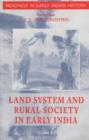 Image for Land System &amp; Rural Society in Early India