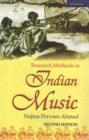 Image for Research Methods in Indian Music
