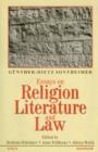 Image for Essays on Religion, Literature &amp; Law