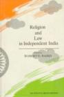 Image for Religion and law in independent India