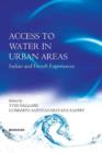 Image for Access to water in urban areas  : Indian and French experiences