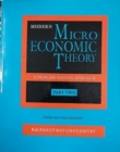 Image for Modern Micro Economics: A Problem Solving Approach Pt. 2