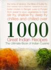 Image for 1000 great Indian recipes  : the ultimate book of Indian cuisine