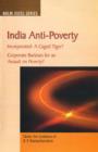 Image for India Anti-poverty Incorporated