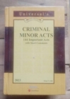Image for Criminal Minor Acts : (151 Important Acts &amp; Rules)