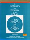 Image for A Dictionary and Glossary of the Koran