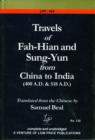 Image for Travels of Fah-Hian and Sung-Yun from China to India