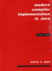 Image for Modern compiler implementation in Java