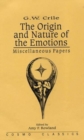 Image for Origin and Nature of Emotions