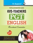 Image for Kvs - Teachers (Pgt) English Guide