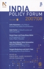 Image for India Policy Forum 2007-08